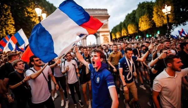 Supporters des bleus